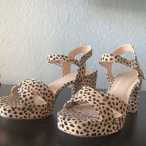 Animal Print Sandals